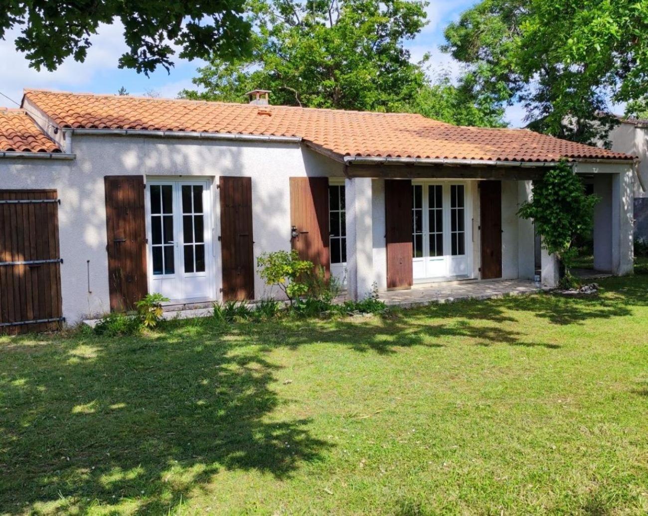 Maison A 8 Min A Pied De La Plage Avec Jardin Clos Et Ombrage サン・ジョルジュ・ドレロン エクステリア 写真