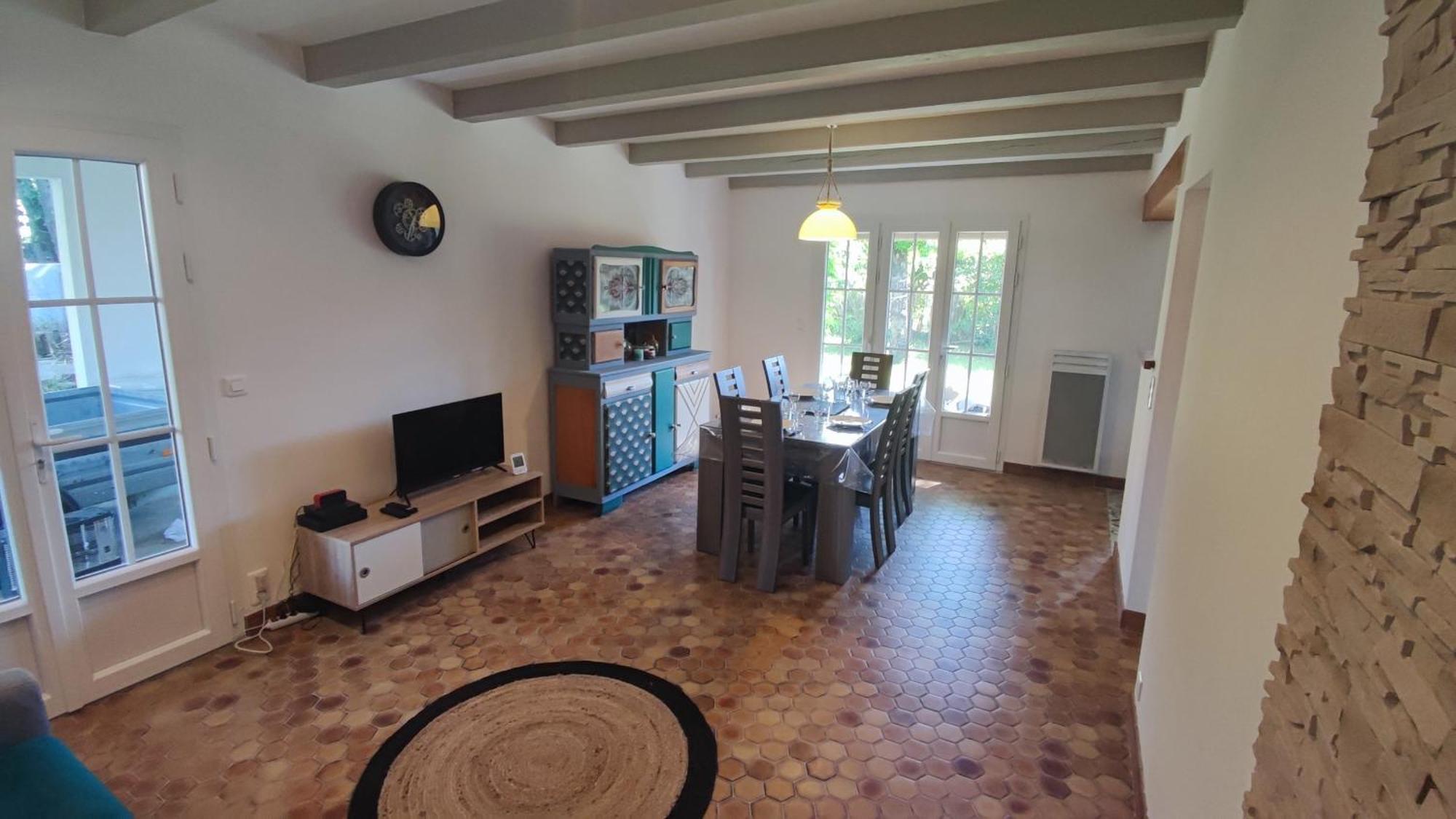 Maison A 8 Min A Pied De La Plage Avec Jardin Clos Et Ombrage サン・ジョルジュ・ドレロン エクステリア 写真