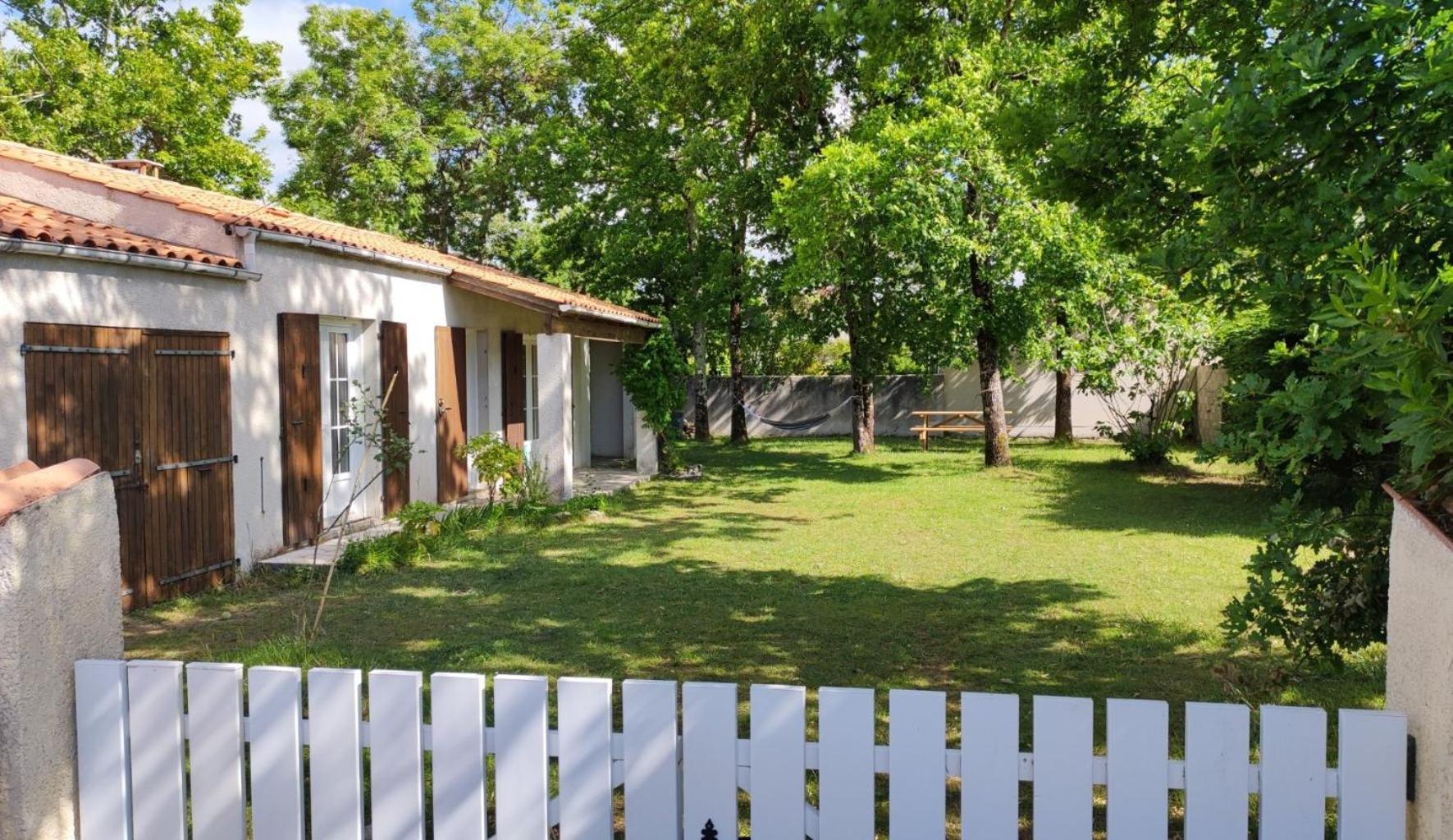 Maison A 8 Min A Pied De La Plage Avec Jardin Clos Et Ombrage サン・ジョルジュ・ドレロン エクステリア 写真