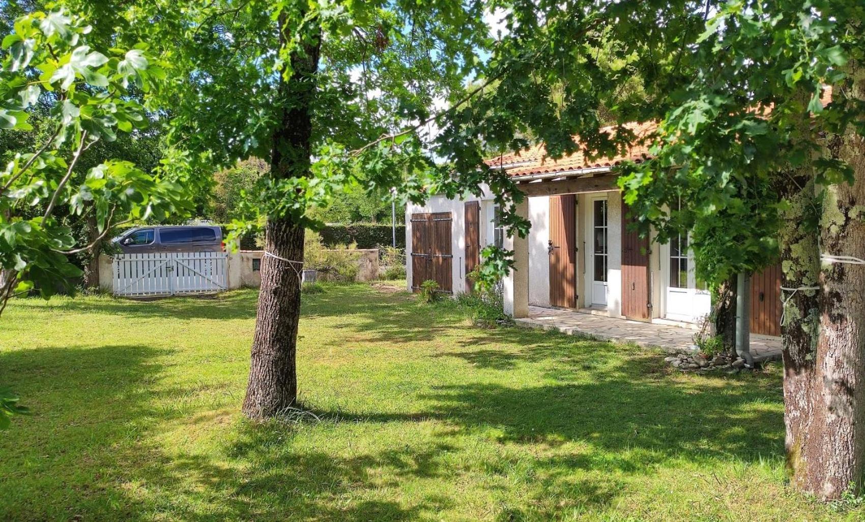 Maison A 8 Min A Pied De La Plage Avec Jardin Clos Et Ombrage サン・ジョルジュ・ドレロン エクステリア 写真